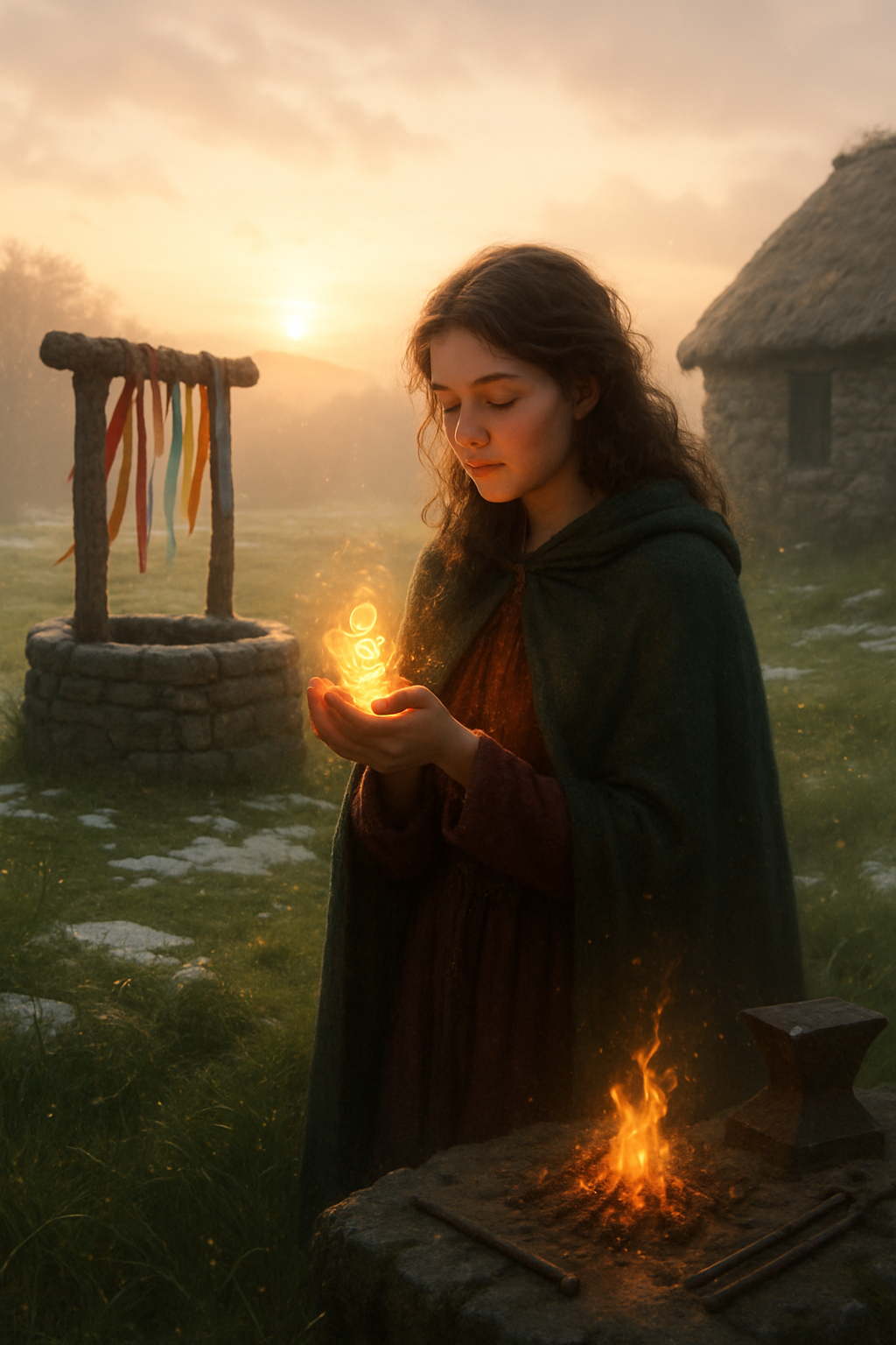 Brigid: fire, inspiration, Celtic magic