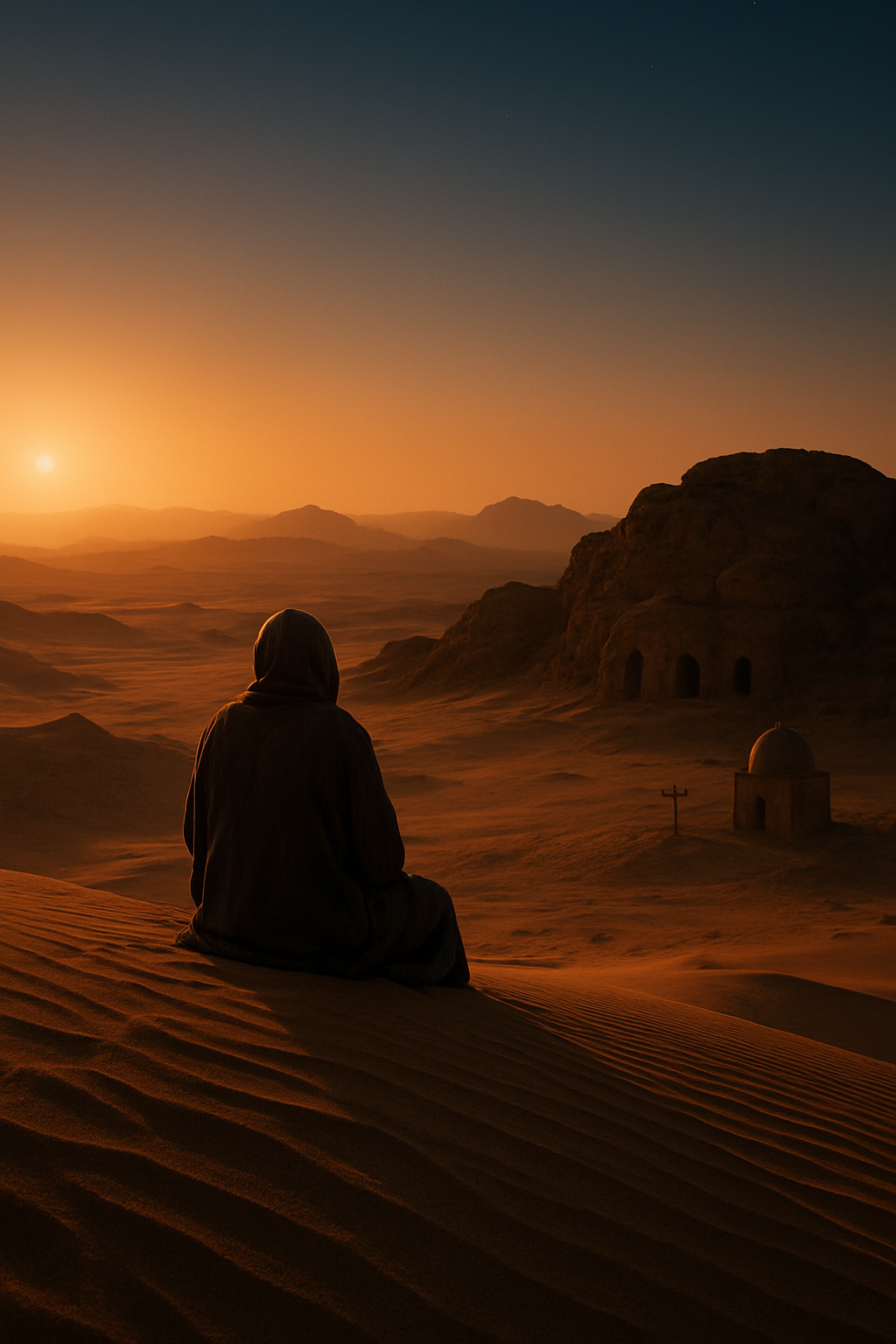 Desert Mystic: Desert Fathers, hesychasm, Sufi khalwa, inner solitude and union