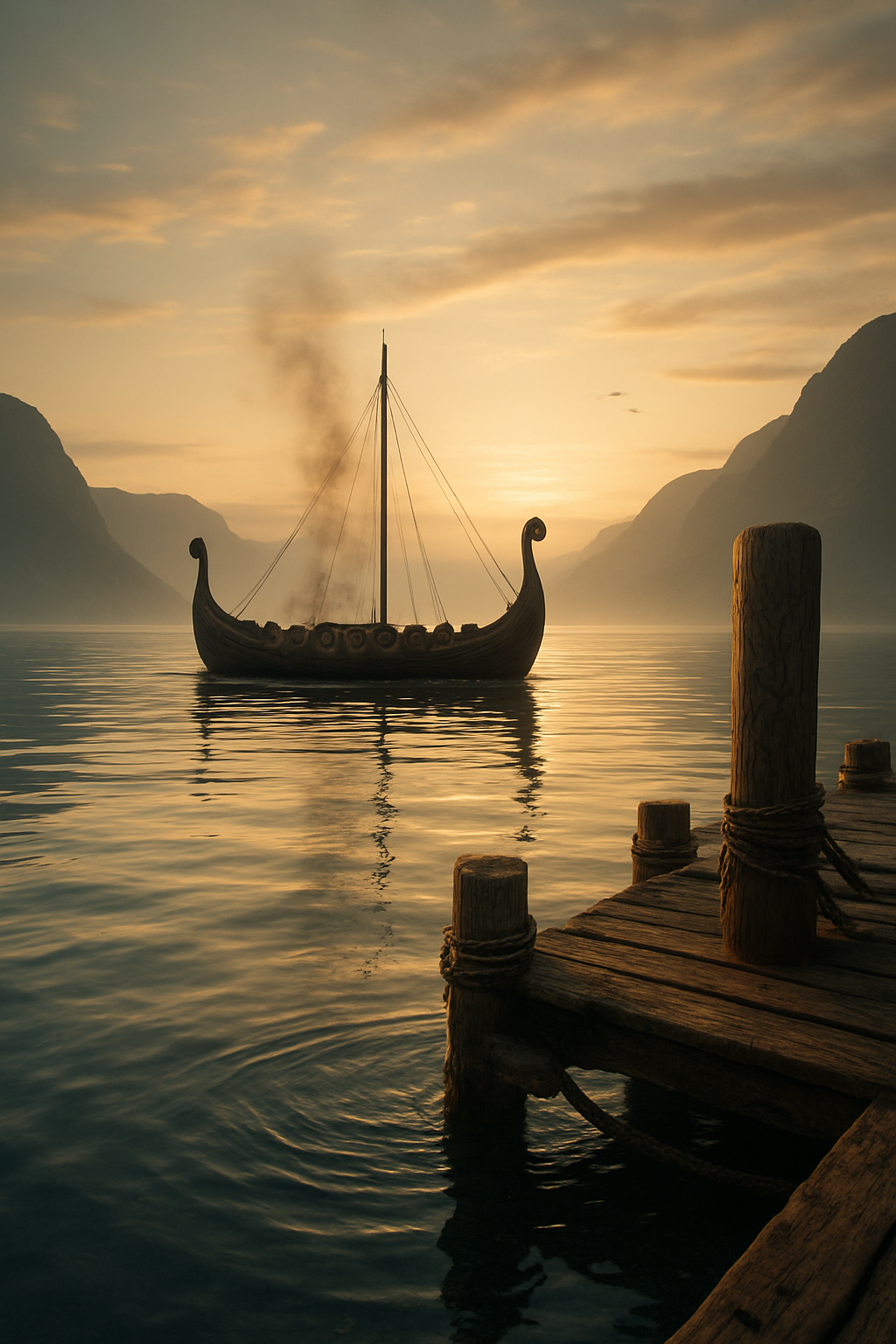 Njord: Calm waters, the sea, and the serenity of ship burials as a continued voyage