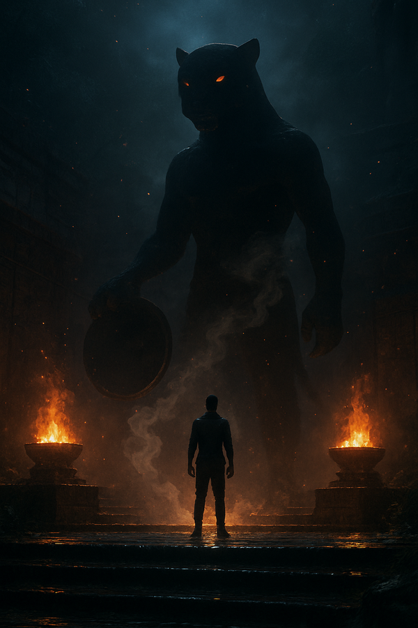 Tezcatlipoca: temptation, inner conflict, personal destiny under Titlacauan